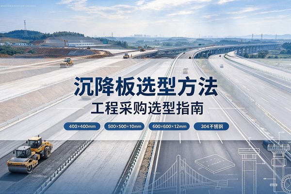 裕华沉降板选择方法