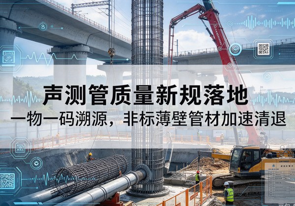 裕华声测管质量新规落地，一物一码溯源，非标薄壁管材加速清退
