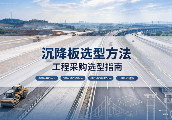 裕华沉降板选择方法
