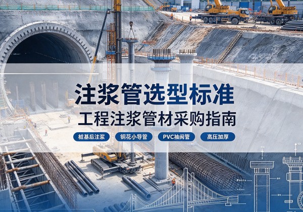 裕华注浆管选型标准